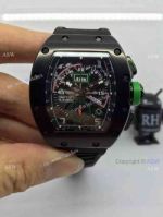 Copy Swiss Richard Mille Watch RM11-01 R.MANCINI ALL Black
